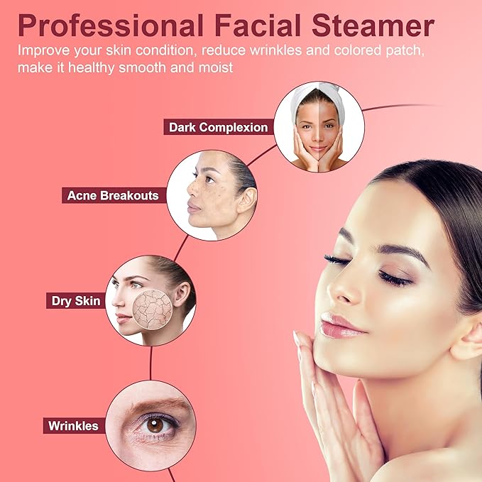 ​Saicool Professional Facial Steamer - Image 3