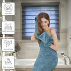 Extra Large Bath Sheet Set of 4, Ultra Soft Fluffy Towel, 35”x 70”Oversized - Image 4