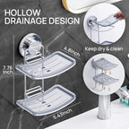 LEVERLOC Soap Dish Holder Suction Cup - Image 3