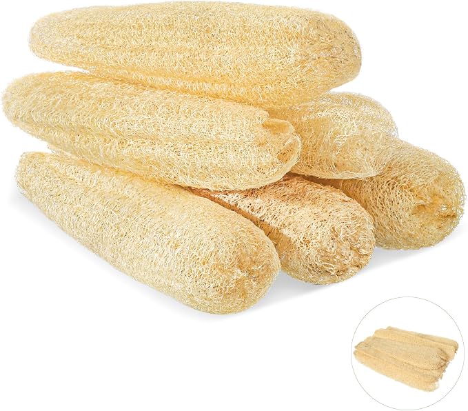 6 Pack Natural Loofah Sponge 15.7 Inch - Image 8