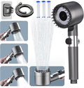 Filtered Shower Head with Handheld, ion High Pressure 4 Spray Mode Showerhead by Unknown