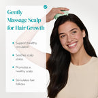HEETA Scalp Massager 2 Pack for Hair Growth, Soft Silicone Bristles to Remove - Image 2