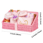 32 Pcs Mother's Day Gift, Rose Bath and Body Gift Basket - Image 7