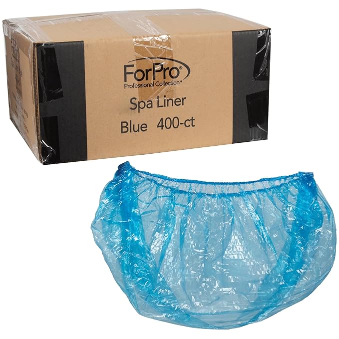 ForPro Professional Collection Spa Liners, Fit All Pedicure Spas, Disposable by ForProProfessionalCollection