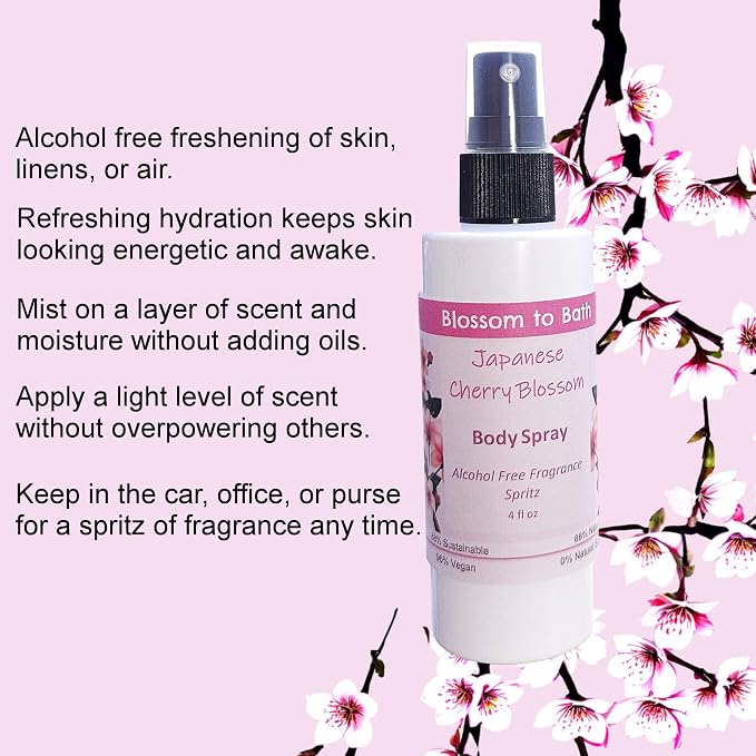 Japanese Cherry Blossom Body Spray - Image 3