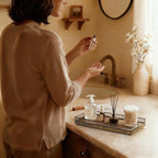 Bathroom Vanity Tray for Countertop, Bathroom Organizer for Soap, Perfume & - Image 6