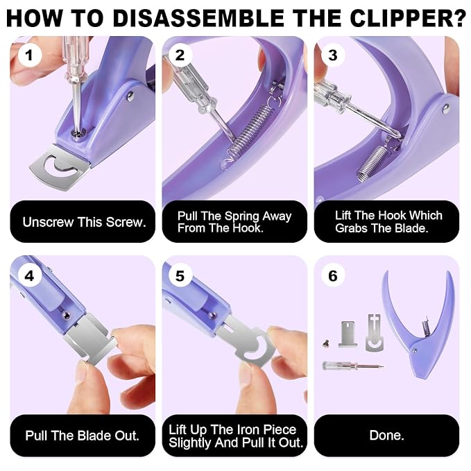 Light Purple Nail Clippers - Image 8