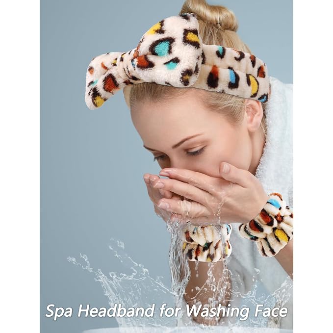 Velscrun 6 Pack Spa Headband, Makeup Headband, Face Wash Headbands, Skincare - Image 2