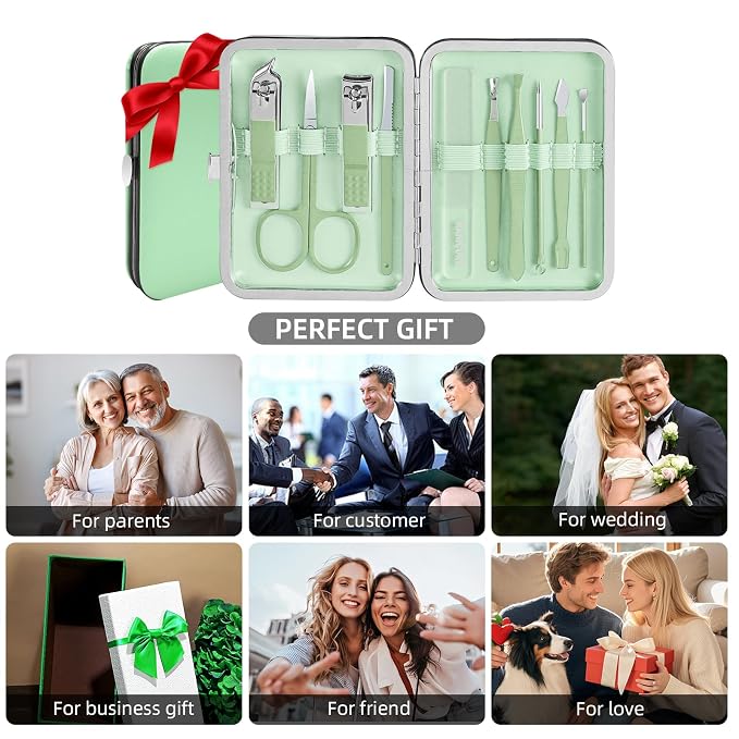 10 in 1 Manicure kit Personal Care Men's Accessories, Professional Nail Kit - Image 7