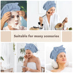 SUNLAND Large Microfiber Hair Drying Caps - Image 7