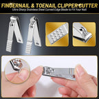10 PCS Toenail Clippers Tool Kit, Modacraft Professional Podiatrist Nail - Image 4