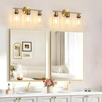 Unicozin Modern Bathroom Light Fixtures, 3 Light Vanity Lights, Living Room - Image 5