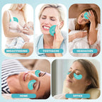 RelaxCoo Ice Face Eye Mask for Dark Circles and Puffiness Cold Warm Compress - Image 4