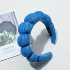 Spa Headbands for Washing Face Soft Puffy Bubble Headbands Wristband for Women - Image 4