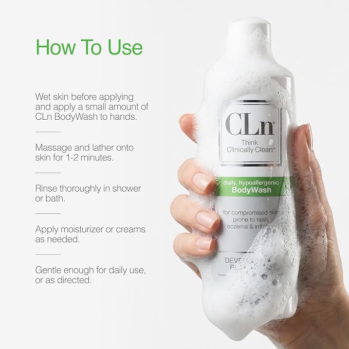 CLn® BodyWash –Non-Drying Body Wash, - Image 6