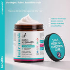 Artnaturals Biotin & Collagen Hair Mask – Strengthening & Volumizing Treatment - Image 3
