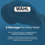 Wahl Clipper Deluxe Heated Therapy Corded Handheld Rotary Massage Kit, 8 Unique - Image 7