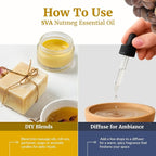 SVA Nutmeg Essential Oil – 1/3 Fl Oz – 100% Natural Nutmeg Oil - Image 6