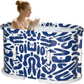 Portable Bathtub, Foldable Bathtub No Installation, Freestanding Shower Bathtubs by HLCZLUZ