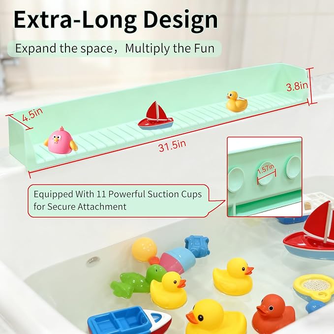 Bathtub Splash Guard for Tub Kids - Image 2
