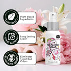 Clean-n-Fresh Toilet Spray 8.5 Fl Oz, Travel Size Variety 5 Pack - Image 2