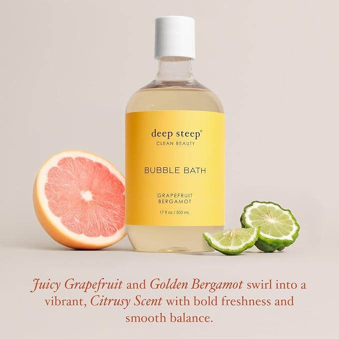 Deep Steep Grapefruit Bergamot Bubble Bath - Image 5