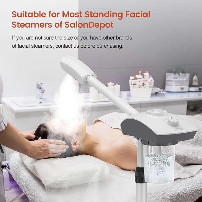 SalonDepot Water Jar for Facial Steamer Universal Plastic Water Cup 2 PCS - Image 4