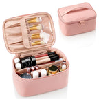 OCHEAL Pink Makeup Bag, Travel Makeup Organizer Bag, Large Capacity Cosmetic by OCHEAL