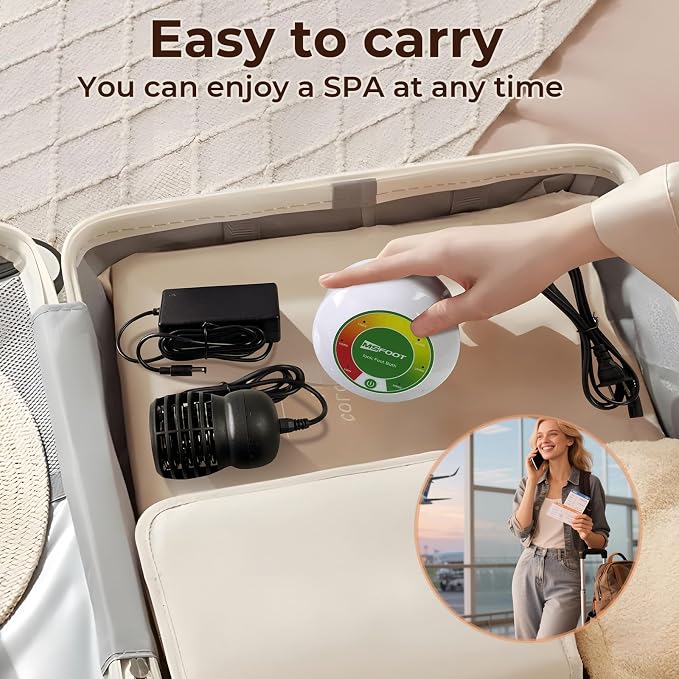 Upgraded Portable Ionic Foot Detox Machine, Foot Spa Bath - Image 6