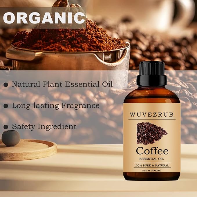Coffee Essential Oil, 60ML Pure and Natural - Image 4