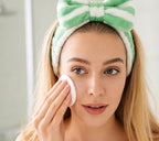 Casoty 6 Pcs Hairband, Soft Coral Fleece Spa Headbands, Bow Headband - Image 2