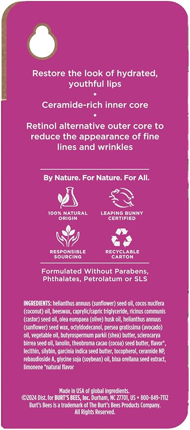 Burt’s Bees Back To School Dorm Essentials, Renewing Lip Treatment, - Image 4