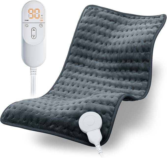 Heating Pad for Back, Electric Heating Pads for Cramps/Abdomen/Waist/Shoulder by SEPTYWARMHEATINGPAD