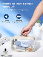 COSLUS JMY05 Facial Cleansing Brush Silicone Face Scrubber: IPX7 Waterproof - Image 9