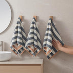 REDKISS 3-Pack Gray Hand Towels - Image 4