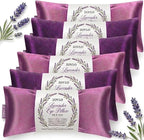 Lavender Eye Pillow for Relaxation, Weighted Eye Mask Heated for Headache - Image 8
