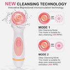 Facial Cleansing Brush, 3 in 1 Electric Face Scrubber - Image 3