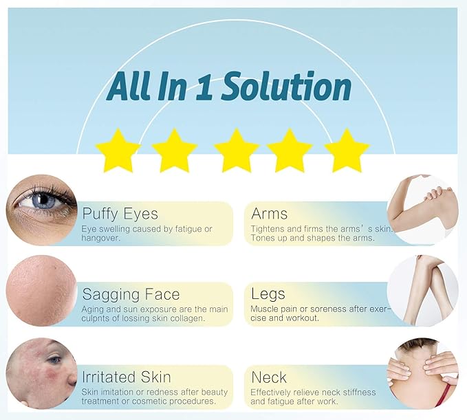 ESARORA Ice Roller for Face & Eye, Pain Relief and Minor Injury, Skin Care - Image 5