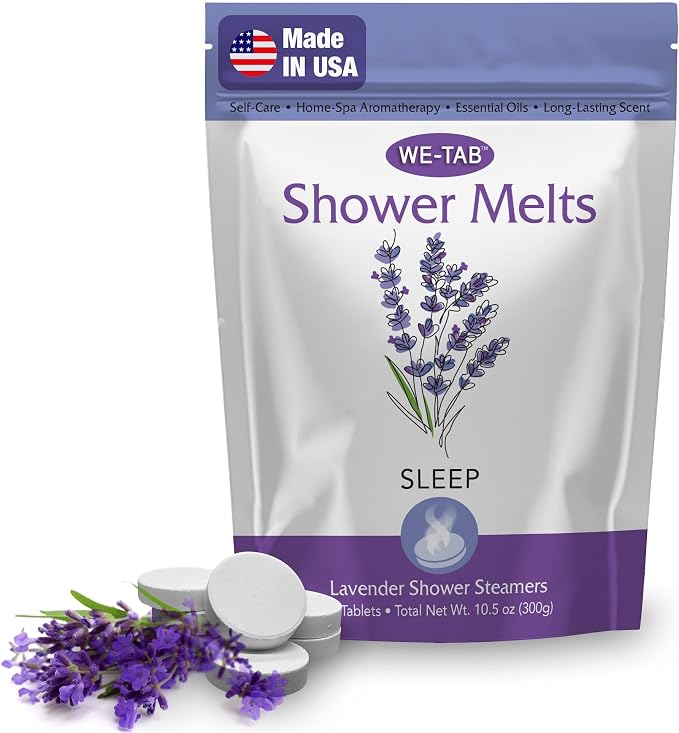 Shower Steamers 10-pk with Essential Oil Aromatherapy to Unwind and Sleep by Unknown