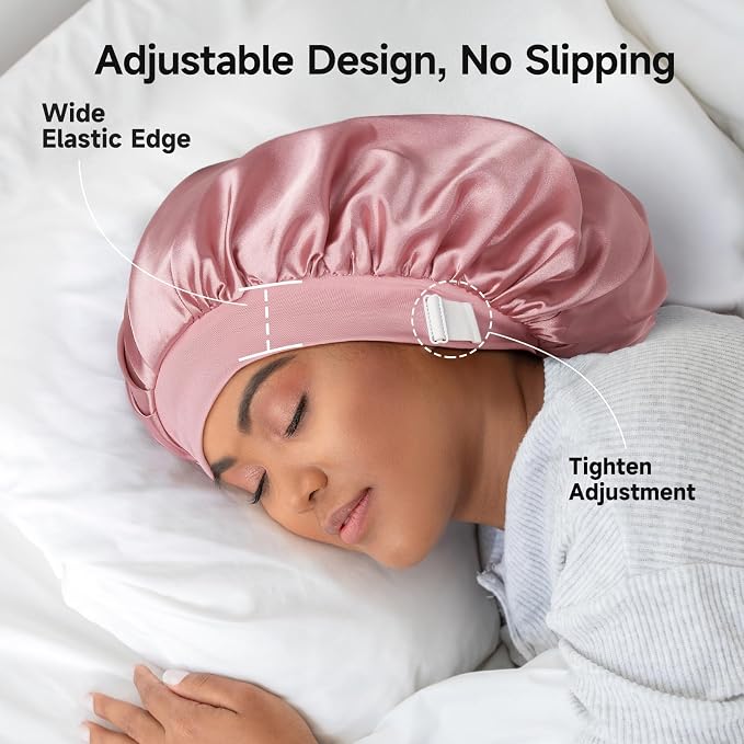 22 Momme 100% Real Mulberry Silk Bonnet - Image 3