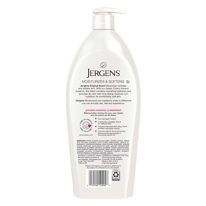 Jergens Original Scent Dry Skin Body Lotion, Hand and Body Moisturizer - Image 9