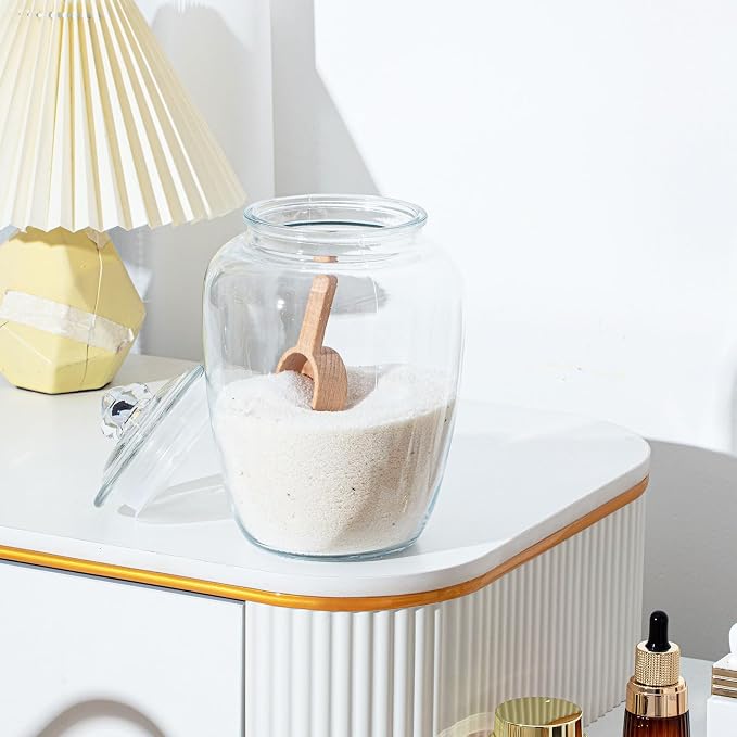 SiliFine 2 Sets 74 oz Bath Salt Container - Image 5