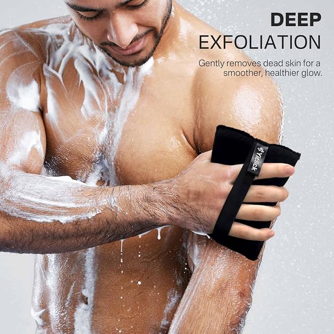 Yiclick Exfoliating Body Scrubber, Body Exfoliator Scrubber, Exfoliating Sponge - Image 4
