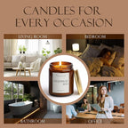 Gingerbread Spice Candles for Home Scented, Natural Soy Wax Aromatherapy Non - Image 7