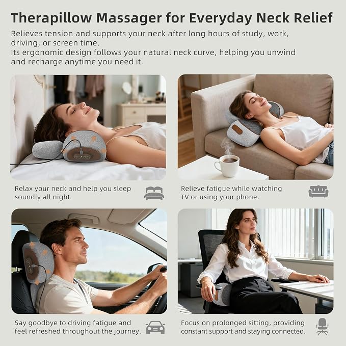 3-in-1 Neck Massager Pillow - Image 8