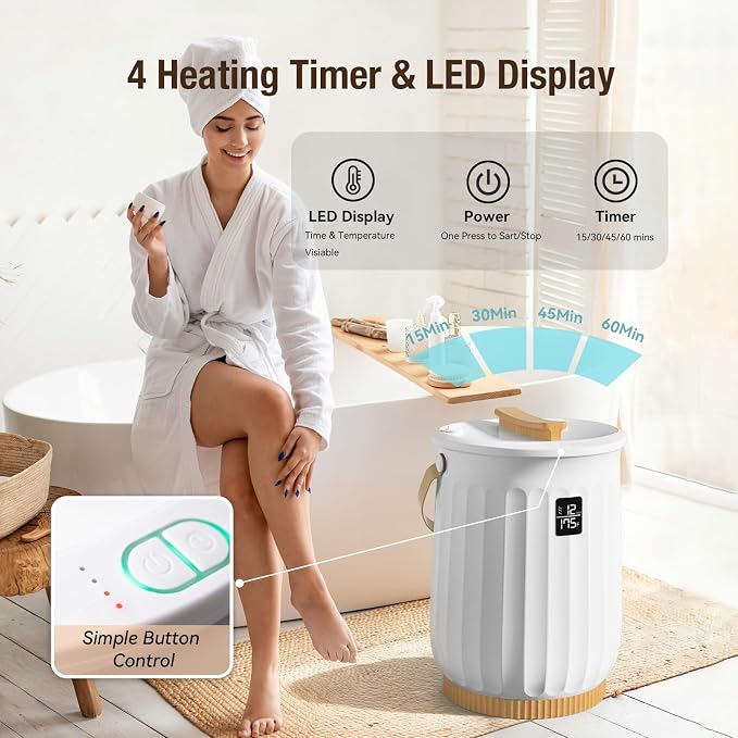 Towel Warmer for Bathroom, Portable Towel Warmer - Image 2