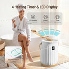 Towel Warmer for Bathroom, Portable Towel Warmer - Image 2
