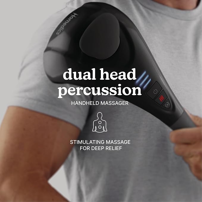 Homedics Twin Percussion Pro Dual Node Massager - Image 2