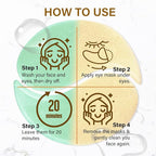 Gold Cucumber Under Eye Patches - Image 4