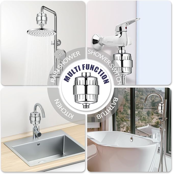 Shower Filter, 20 Stage Shower Head Filter - Image 3
